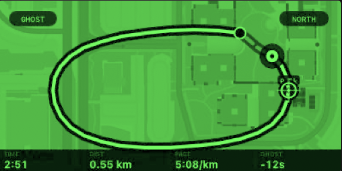 Ghost Runner on G2 glasses